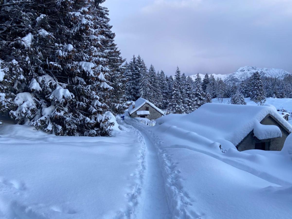 Do-Minus Boutique Home & Private Spa Ca Pedrot Mountain Cottage Monte Carasso Buitenkant foto