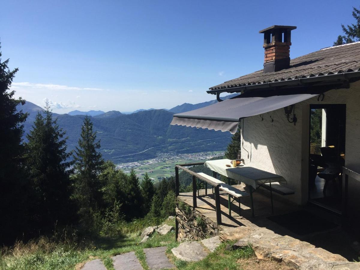Do-Minus Boutique Home & Private Spa Ca Pedrot Mountain Cottage Monte Carasso Buitenkant foto