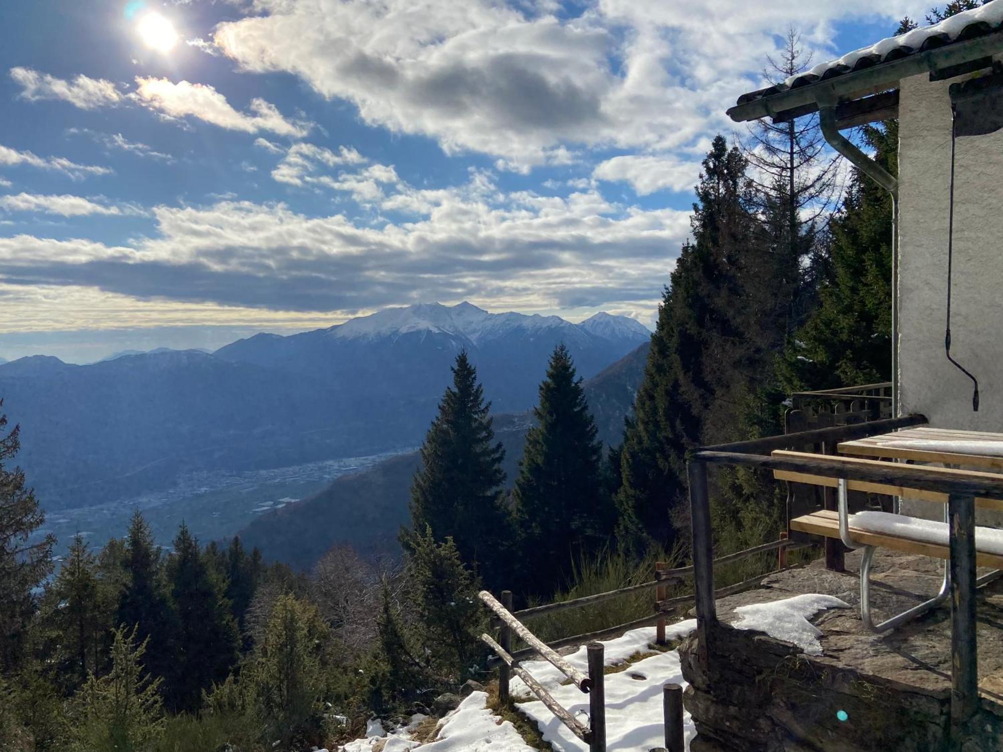 Do-Minus Boutique Home & Private Spa Ca Pedrot Mountain Cottage Monte Carasso Buitenkant foto